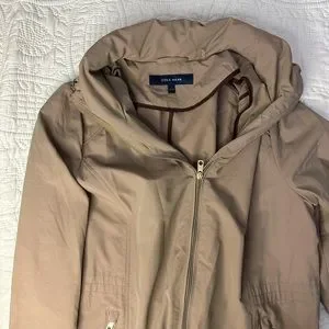 Cole Haan Jackets Coats Cole Haan Stowaway Hood Rain Coat With Storage Pouch Poshmark